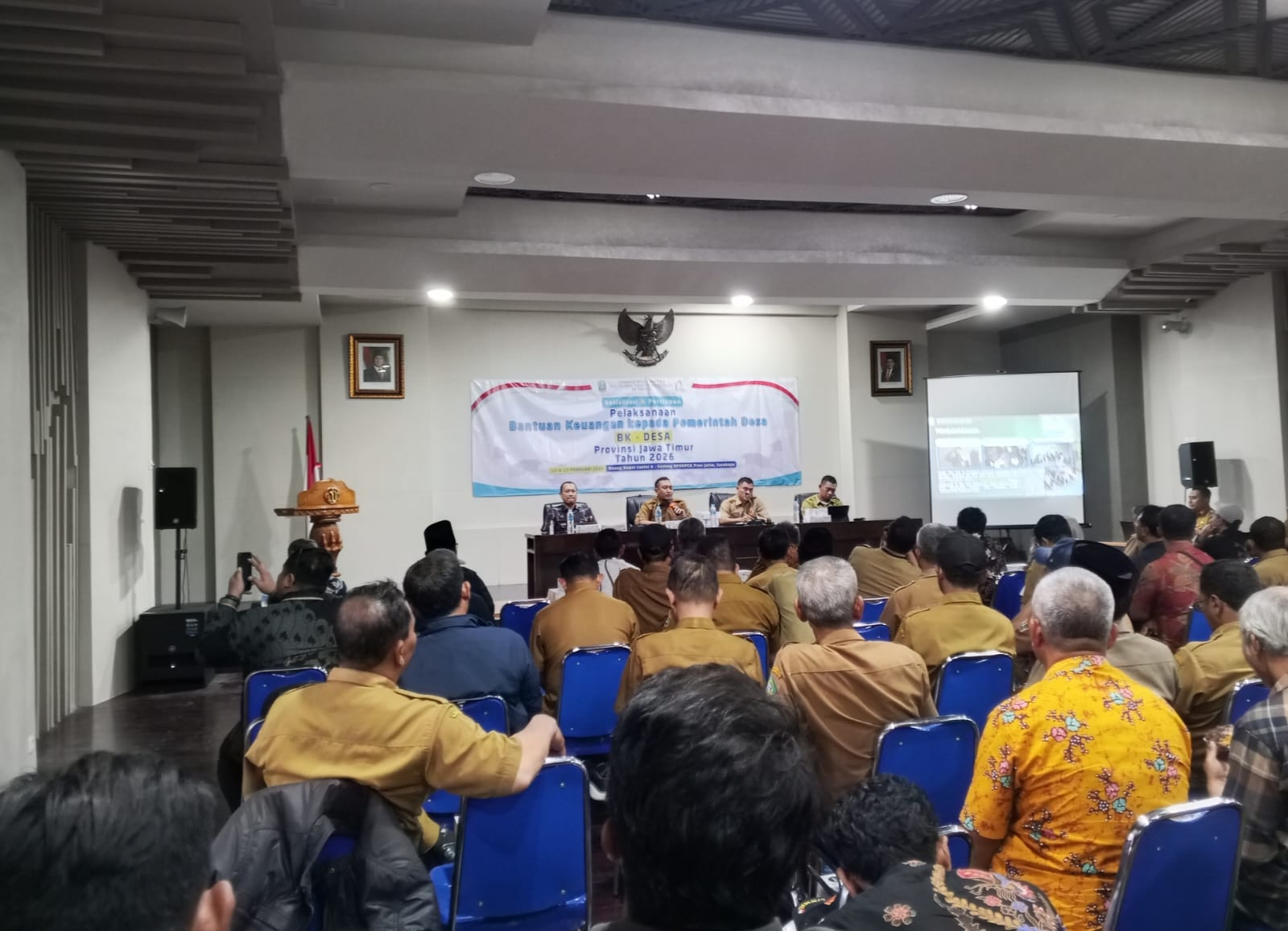 Kepala Desa Sambimulyo Hadiri Sosialisasi Bantuan Keuangan Desa 2026