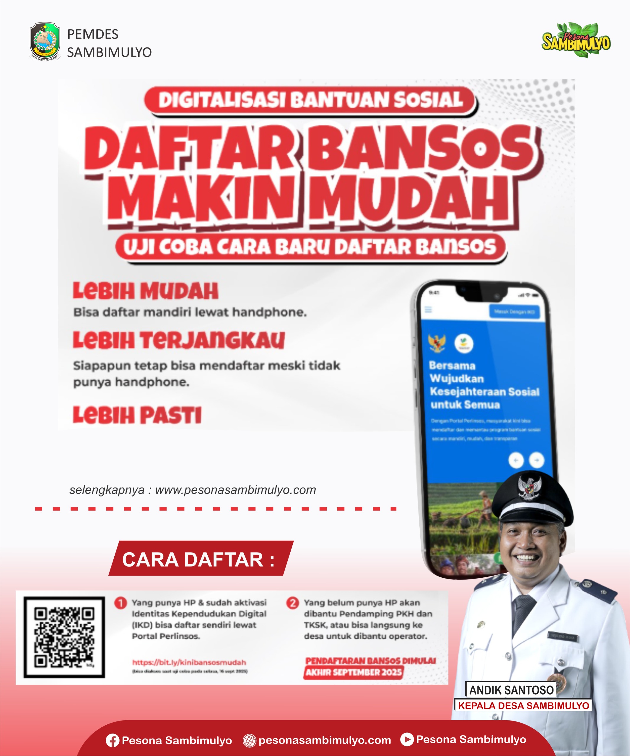 informasi desa sambimulyo