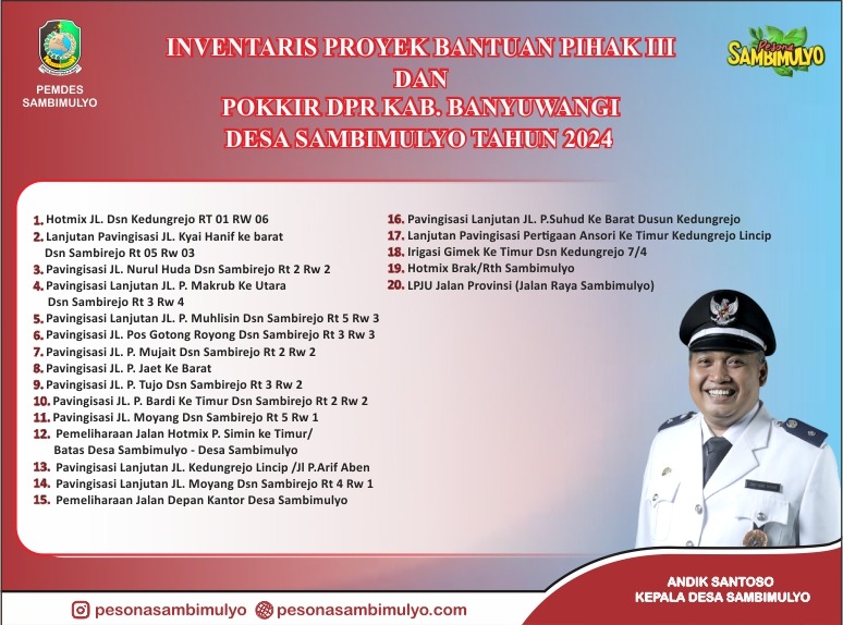 informasi desa sambimulyo